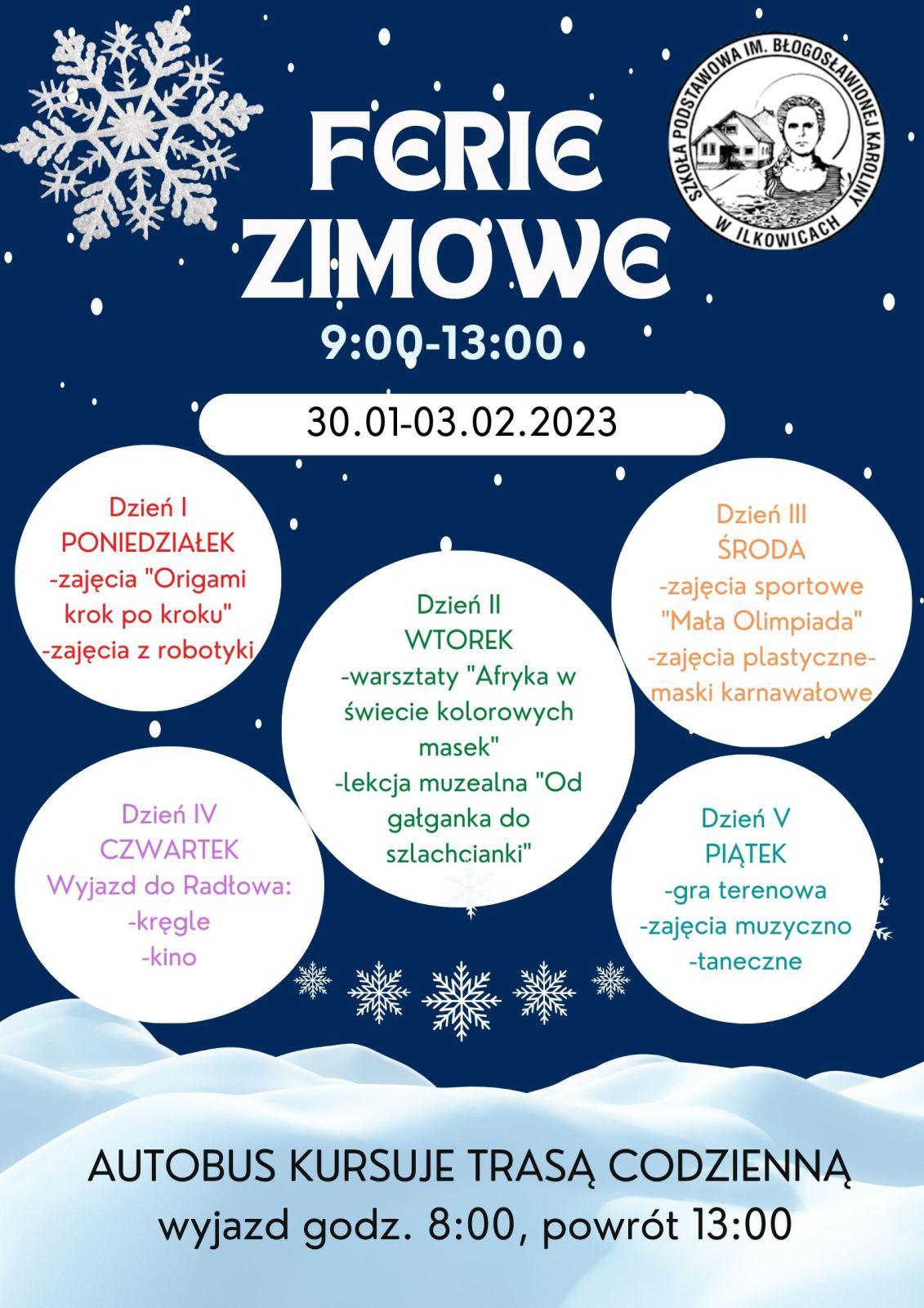 Półkolonia zimowa