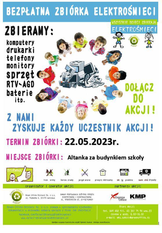 Wszystkie dzieci zbierają elektrośmieci