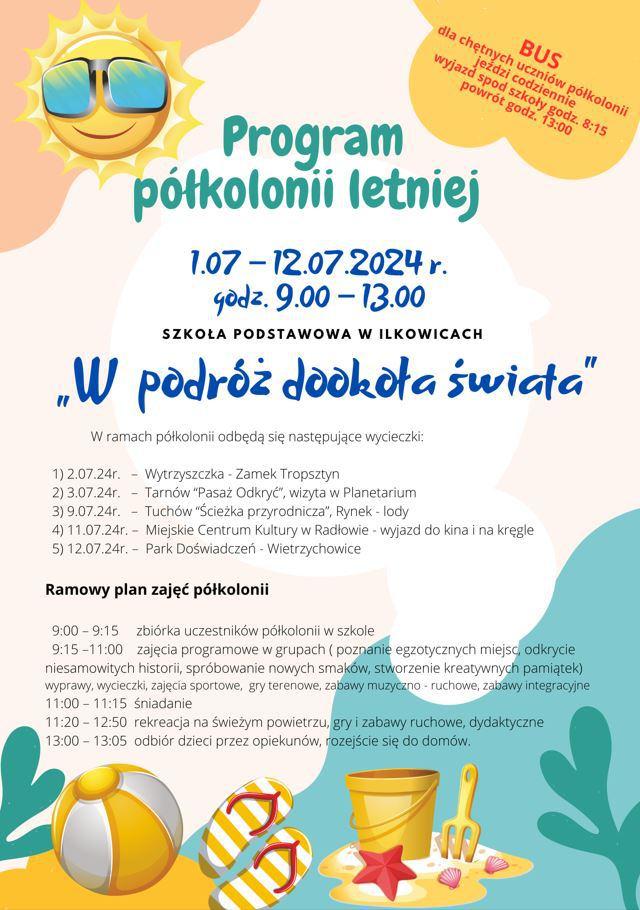 PÓŁKOLONIA LETNIA