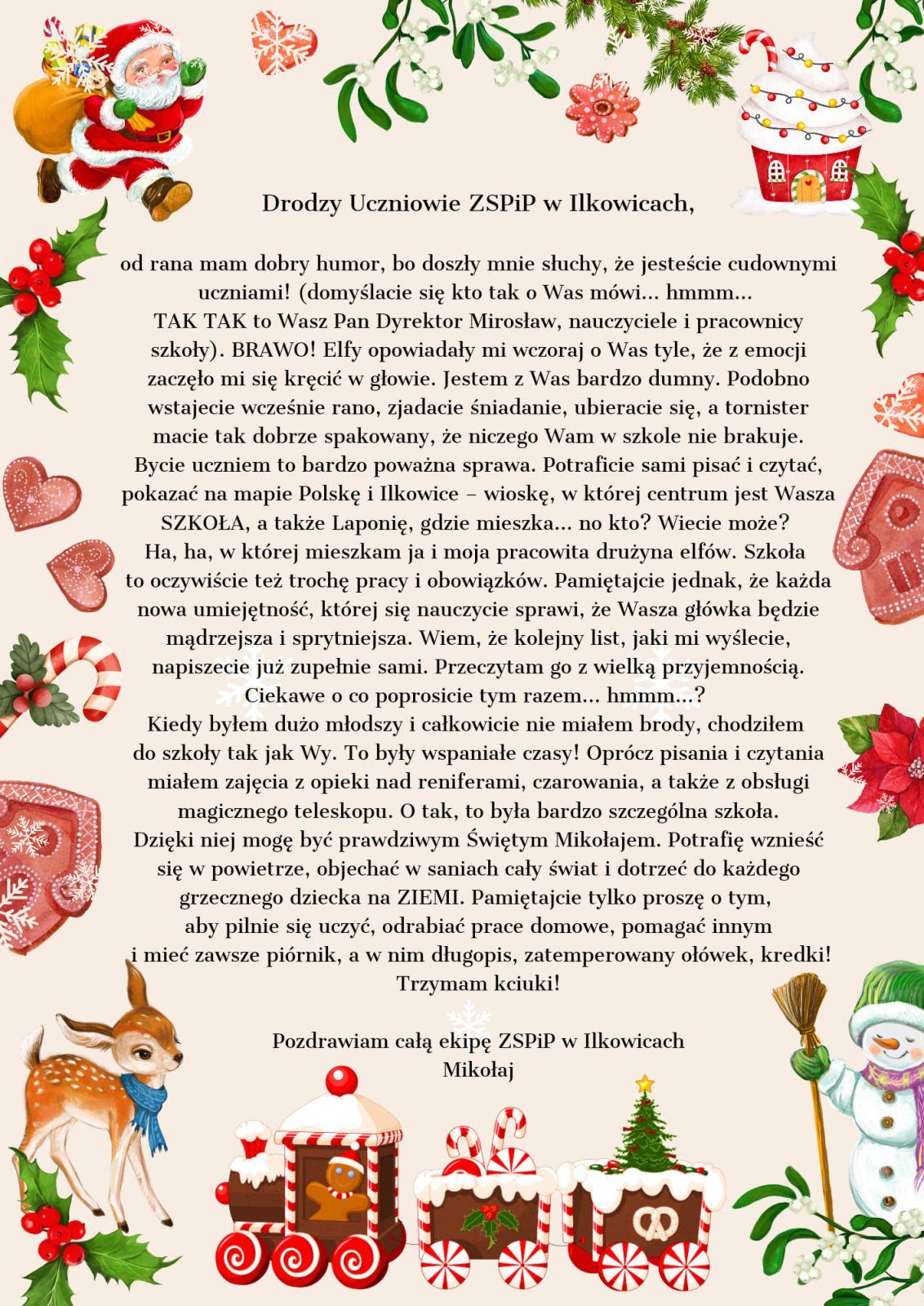 A MIKOŁAJ PĘDZI JUŻ DO WAS…