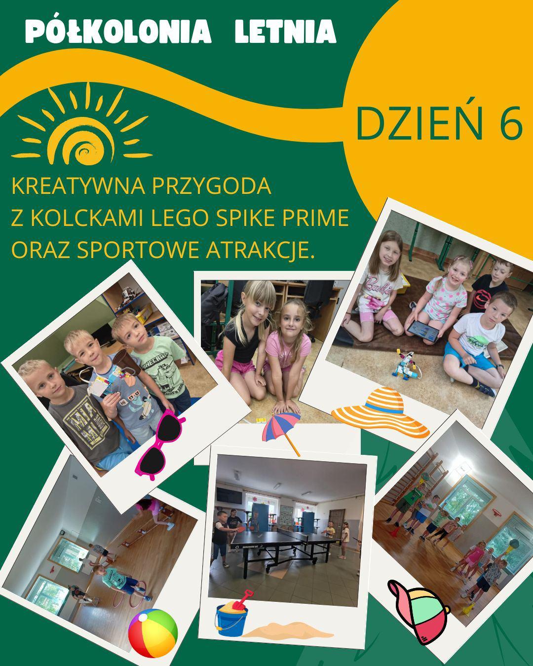 PÓŁKOLONIA LETNIA – DZIEŃ 6