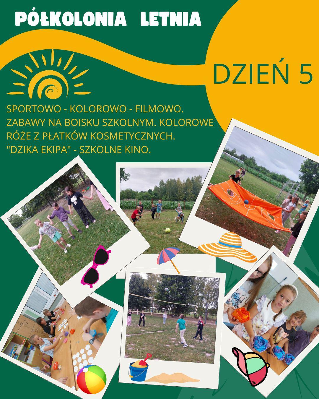 PÓŁKOLONIA LETNIA – DZIEŃ 5