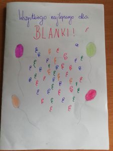 KARTKI URODZINOWE DLA BLANKI