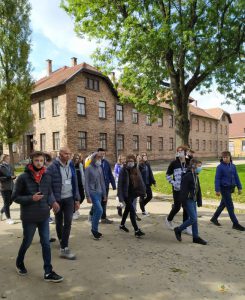 Wyjazd uczniów klas VIII do  KL Auschwitz-Birkenau
