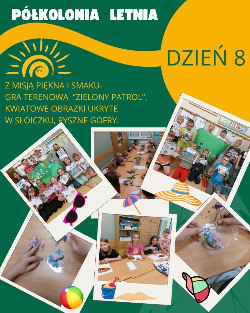 PÓŁKOLONIA LETNIA – DZIEŃ 8