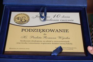 10-lecie nadania imienia szkole