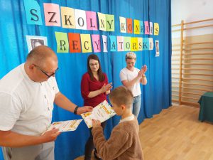 SZKOLNY KONKURS RECYTATORSKI KLAS I – III
