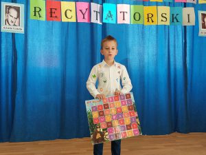 SZKOLNY KONKURS RECYTATORSKI KLAS I – III