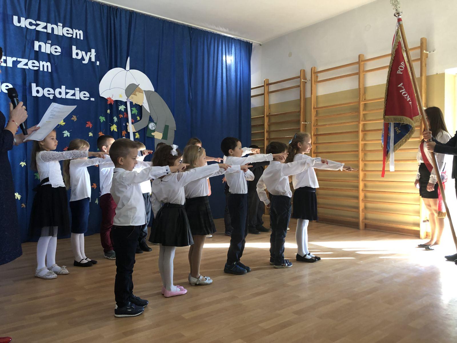 Ślubowanie pierwszoklasistów