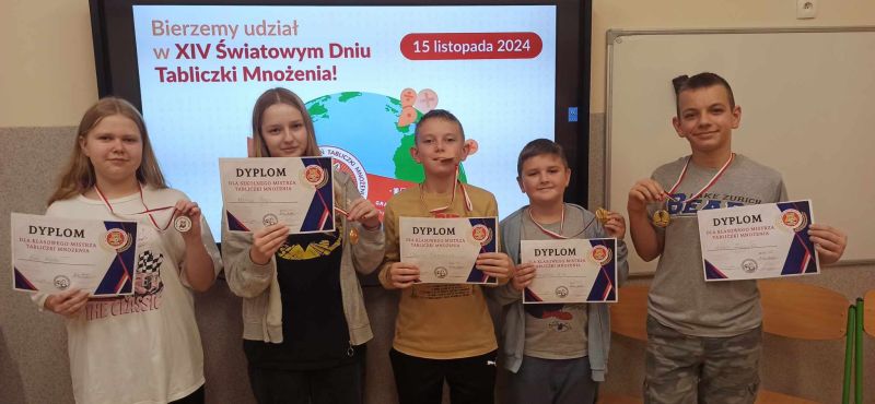 XIV ŚWIATOWY DZIEŃ TABLICZKI MNOŻENIA