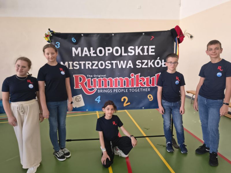 II MAŁOPOLSKIE MISTRZOSTWA SZKÓŁ W RUMMIKUB