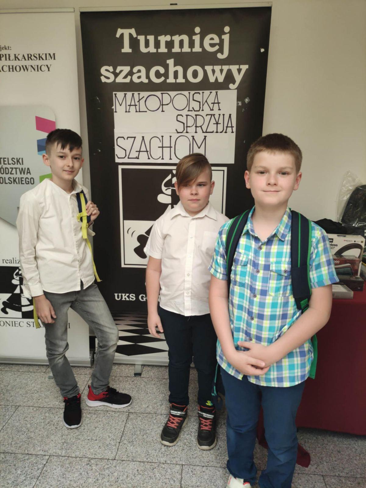 TURNIEJ SZACHOWY – MAŁOPOLSKA SPRZYJA SZACHOM