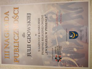 Konkurs Piosenki Religijnej w Żabnie
