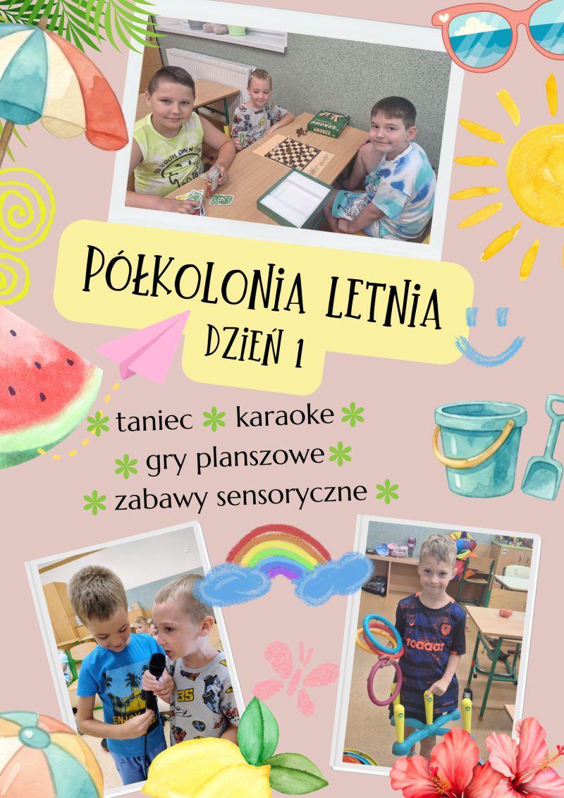 PÓŁKOLONIA LETNIA 2026 – DZIEŃ 1