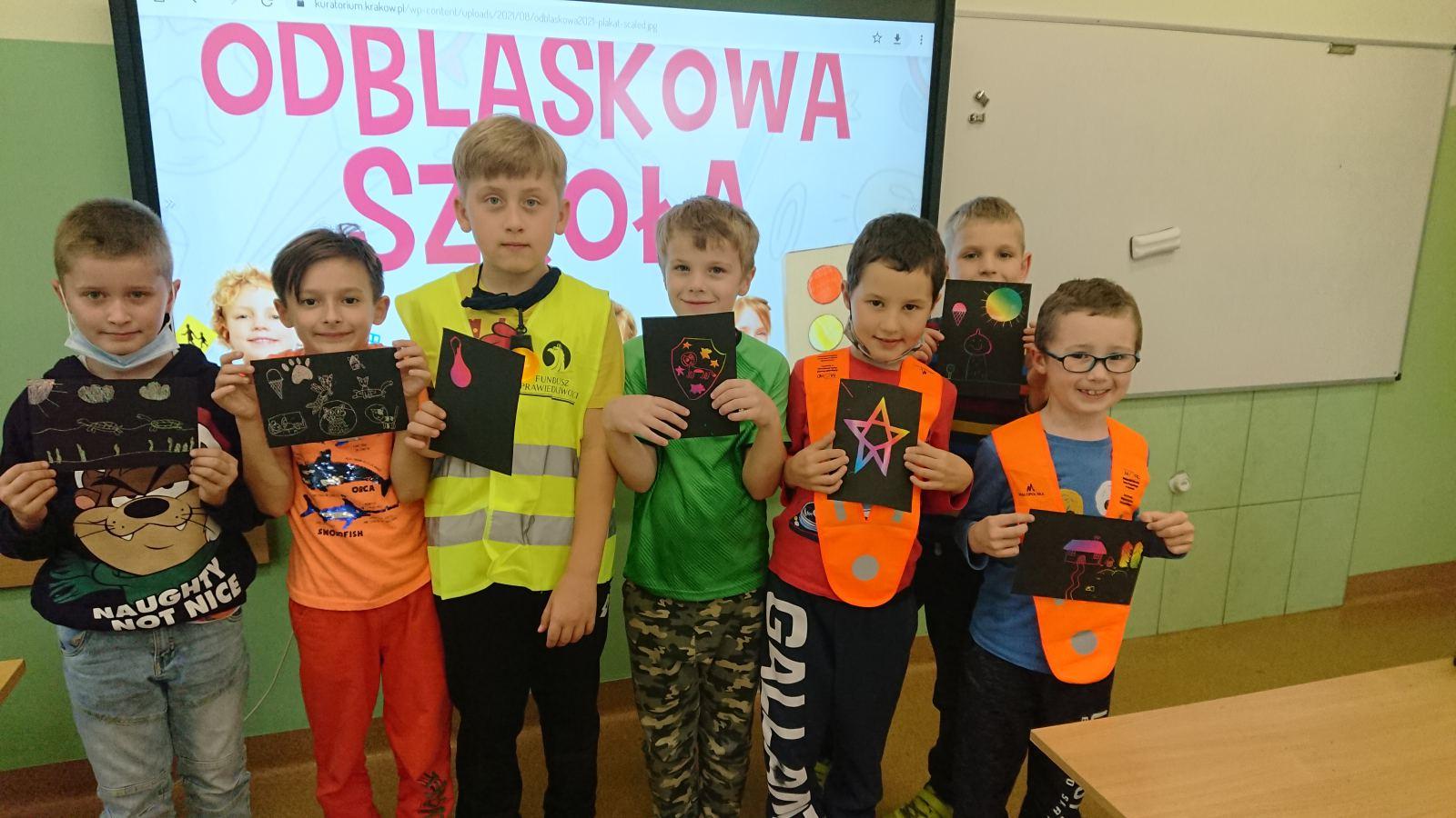 Odblaskowe zdrapki
